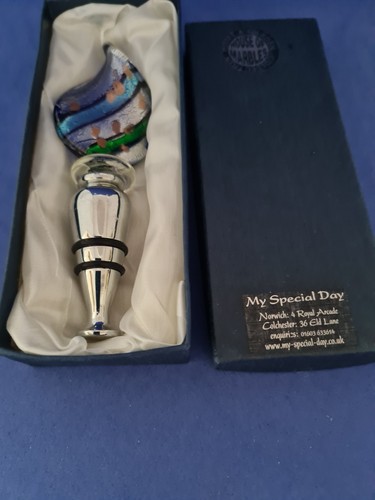 Murano style glass vintage - style,