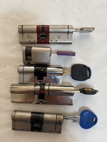 Euro cylinder locks with - 5,