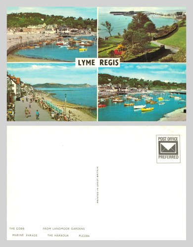 Postcard multi view lyme - postcard, multi-view