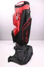 Taylormade Cart Lite Cart Bag / 14-Way Divider / Red, Black