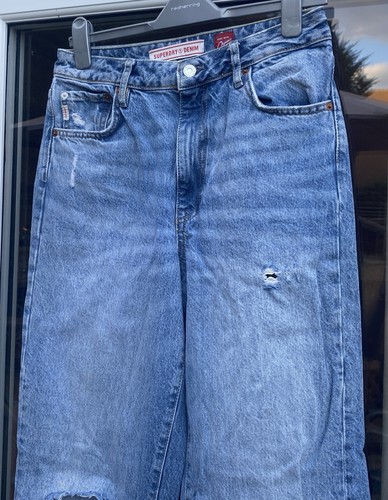 Ladies superdry blue denim - superdry,