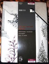 M&S COTTON SATEEN BEDSET