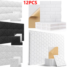 12x Acoustic Wall Panel Tiles