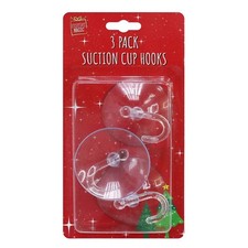 Large suction hooks - suction, 3pc