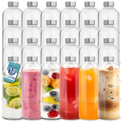 Heftman glass bottles litre - heftman, 1