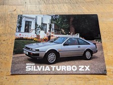 1984/1985 Nissan Silvia Turbo ZX UK Sales Brochure