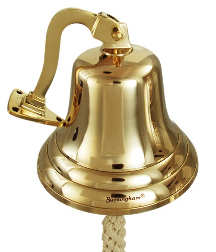 Solid brass ship bell pub - bell,,