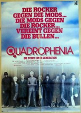 The Who QUADROPHENIA original german 1 sheet movie poster 1979 Sting Townshend