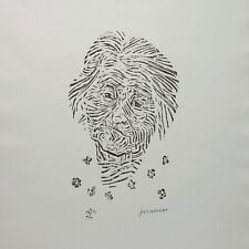 Willem Grimm (1904-1986) Woodblock Print WOMAN'S HEAD - MOTHER