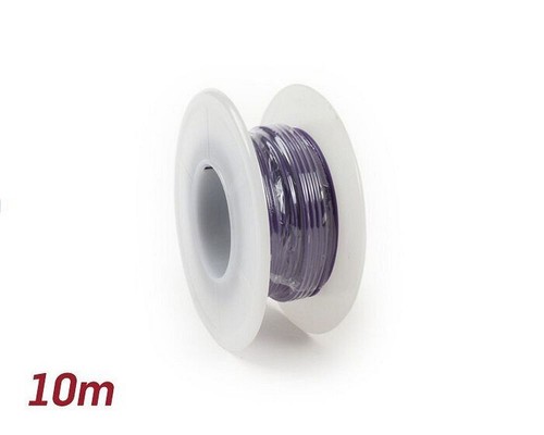 Electric cable purple 85mm - purple,, 0.85mm