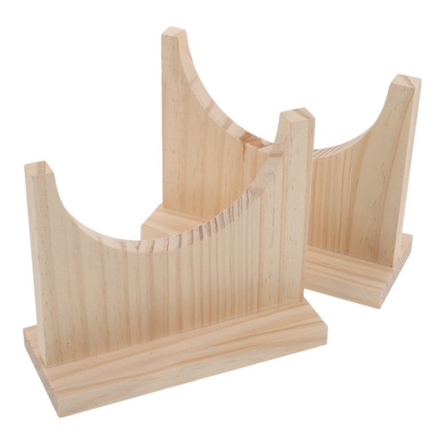 1pair wooden headband holder - 1pair,