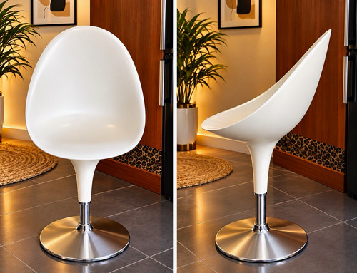 Magis bombo chair white swivel - bombo,
