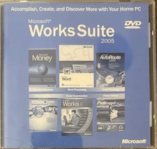 Microsoft Works Suite 2005 DVD