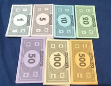 FULL SET OF MONOPOLY MONEY