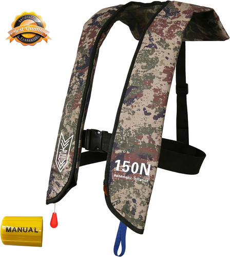 Inflatable life jacket for - inflatable,