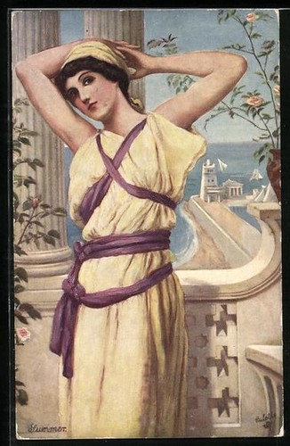 Artist postcard raphael tuck - artist's,