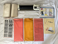 Empisal-Knitmaster KR-6 Knit Radar set with instructions + 3x punch patterns