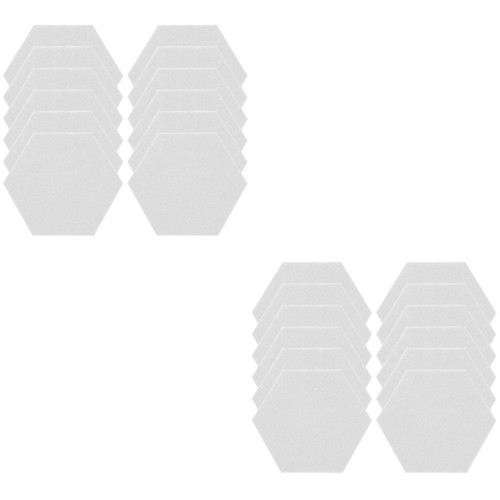 White acoustic absorption - white,