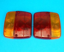 2 x AJBA FP11 Replacement LENS for 4 Way Rear Trailer Lamp Light Daxara & Erde