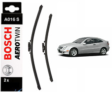 Bosch Front Windscreen Wiper Blade 550mm+550mm Mercedez Benz C-Class 2000-2008