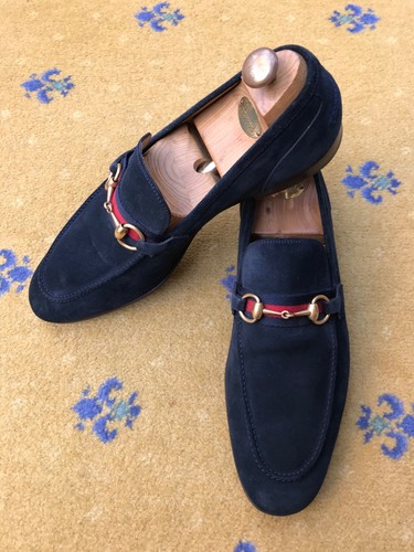 Gucci loafers suede - loafers, shoes