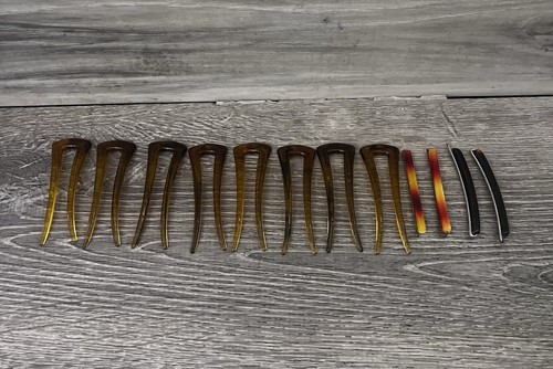 Vintage art deco hair - comb, lot