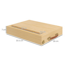 Wooden Easel Box Table With