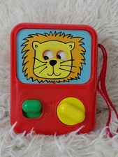 Vintage 1990 Shelcore "Musical Radio" Wind-Up Music Toy WORKING Brahms' Lullaby