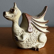 Vintage Shelf Pottery Halifax Dragon Money Box Piggy Bank A/F