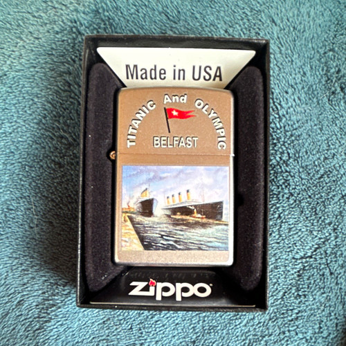 Zippo pocket lighter - titanic, &