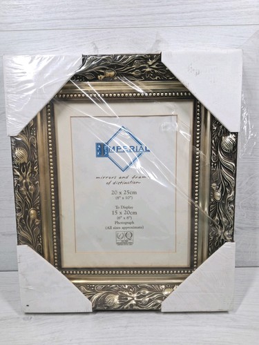 Vintage ornate gold frame