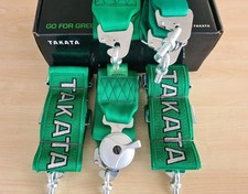 Takata 5 point harness - Green