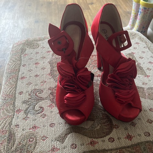 Chix womens shoes red - chix,