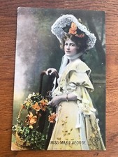 early 1900s colour postcard 