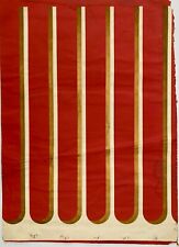 F Schumacher & Co New York USA Vintage Custom Hand Printed Wallpaper 'Colonnade'