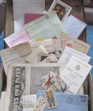 Ephemera Mixed Lot Vintage