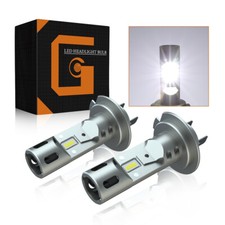 1Pair H7 100w Super White Xenon Upgrade HID High Main Full Beam Headlight Bulbs
