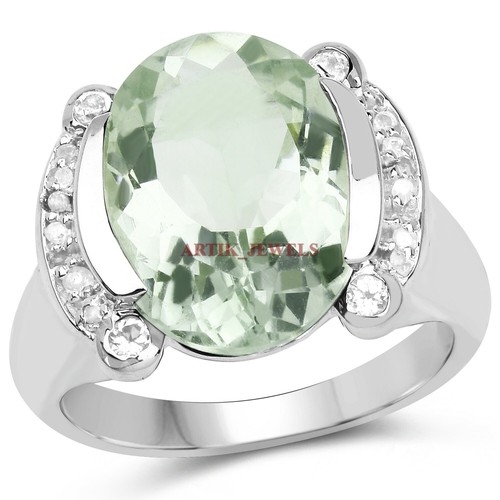 Natural green amethyst - green,