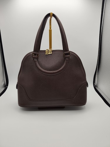 Bally brown logo leather - brown, bb