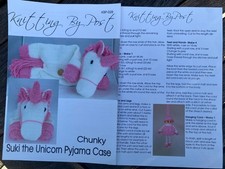 Knitting post toy - x,