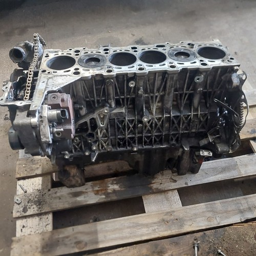 Engine block with - , crankshaft
