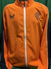 Rangers Anthems Jacket 2022/23 Large Mint Condition Official Castore Rare