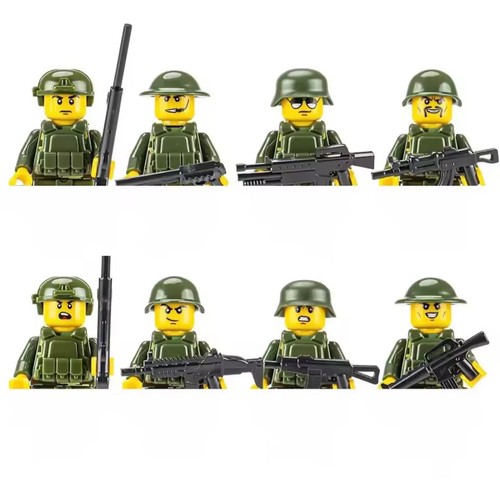Lego minifigures police - 8x,
