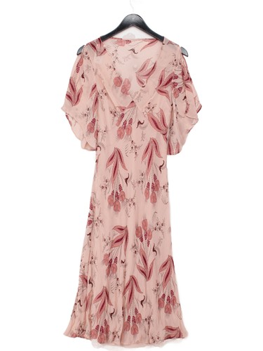 Coast wrap midi dress - midi, m