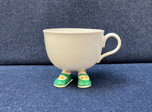 Vintage walking ware tea cup - vintage,