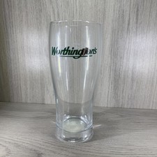 Worthingtons Brewery Beer Pint Glasses Mancave Tableware Drinks Beer 