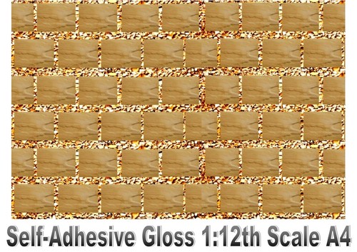 Dolls house wallpaper stick - dolls,