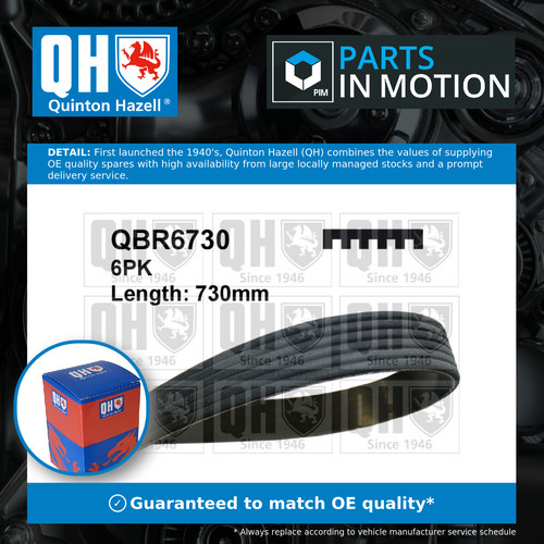 Rib multi drive belt fits - rib,