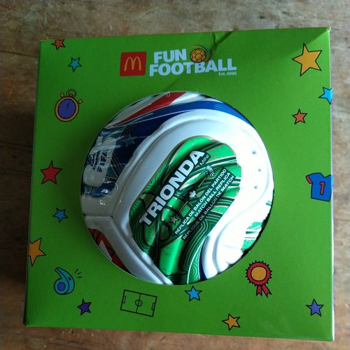 Mcdonalds fun football adidas - football,