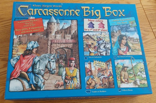 Carcassonne big box board - box,